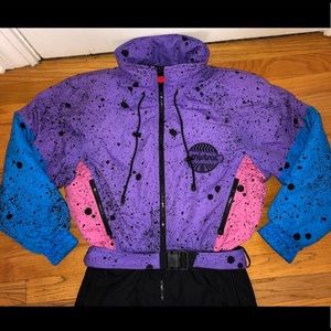 Vintage 1980’s Mistral Snowsuit Ski One Piece